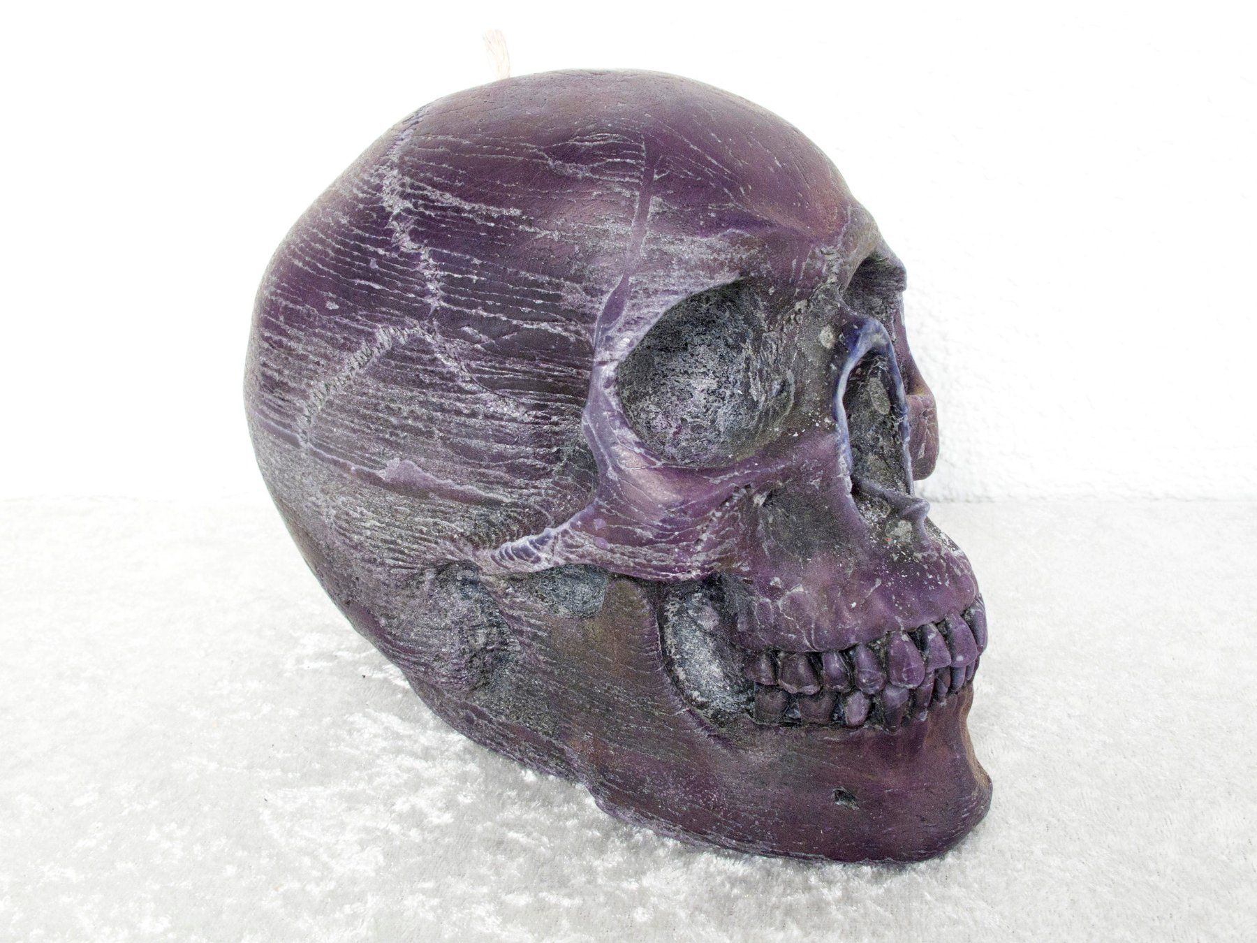 Sculture & Statue: TOTENKOPF KERZE Skull Skulptur in Originalgrösse – Usato da Blauen venduto da wosonst 4