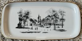 Teller / Platte, Spalentor Basel, Stachelschützenhaus