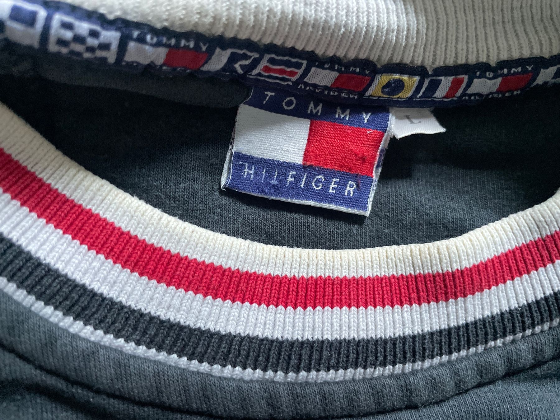 Tommy Hilfiger Maglioni & Felpe: Vintage Tommy Hilfiger Pulli Grösse L – Usato da Winterthur venduto da cheerio97 4