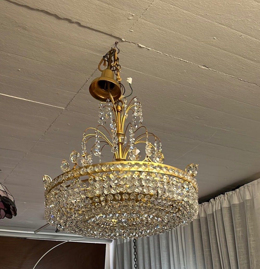Lampadari & plafoniere: Kristall Kronleuchter antik – Usato da Kilchberg ZH venduto da len_k7gq 1