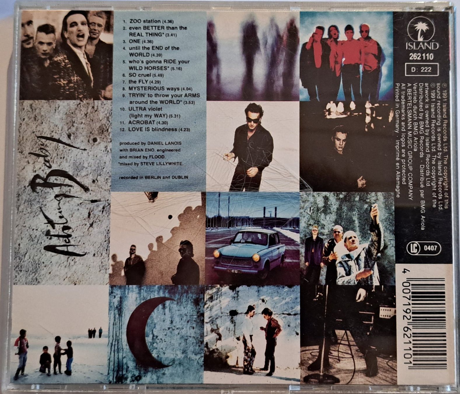 CD: U2 - Achtung Baby – Usato da Tenniken venduto da mik_6mxg 9
