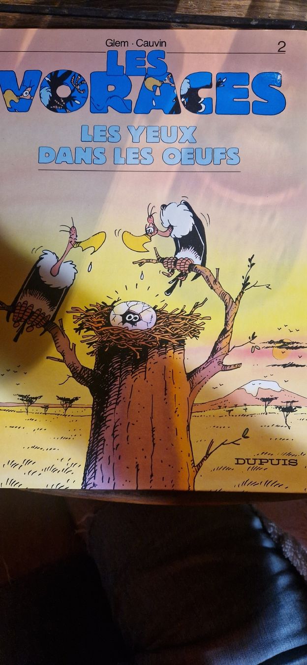 Fumetti: Les Voraces, Giem  Cauvin, Dupuis, édition originale 1989 EO – Usato da Siviriez venduto da Livre1971