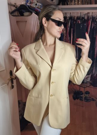 Vintage Blazer in Beige – Marke Bianca | Größe 38/40 & 40