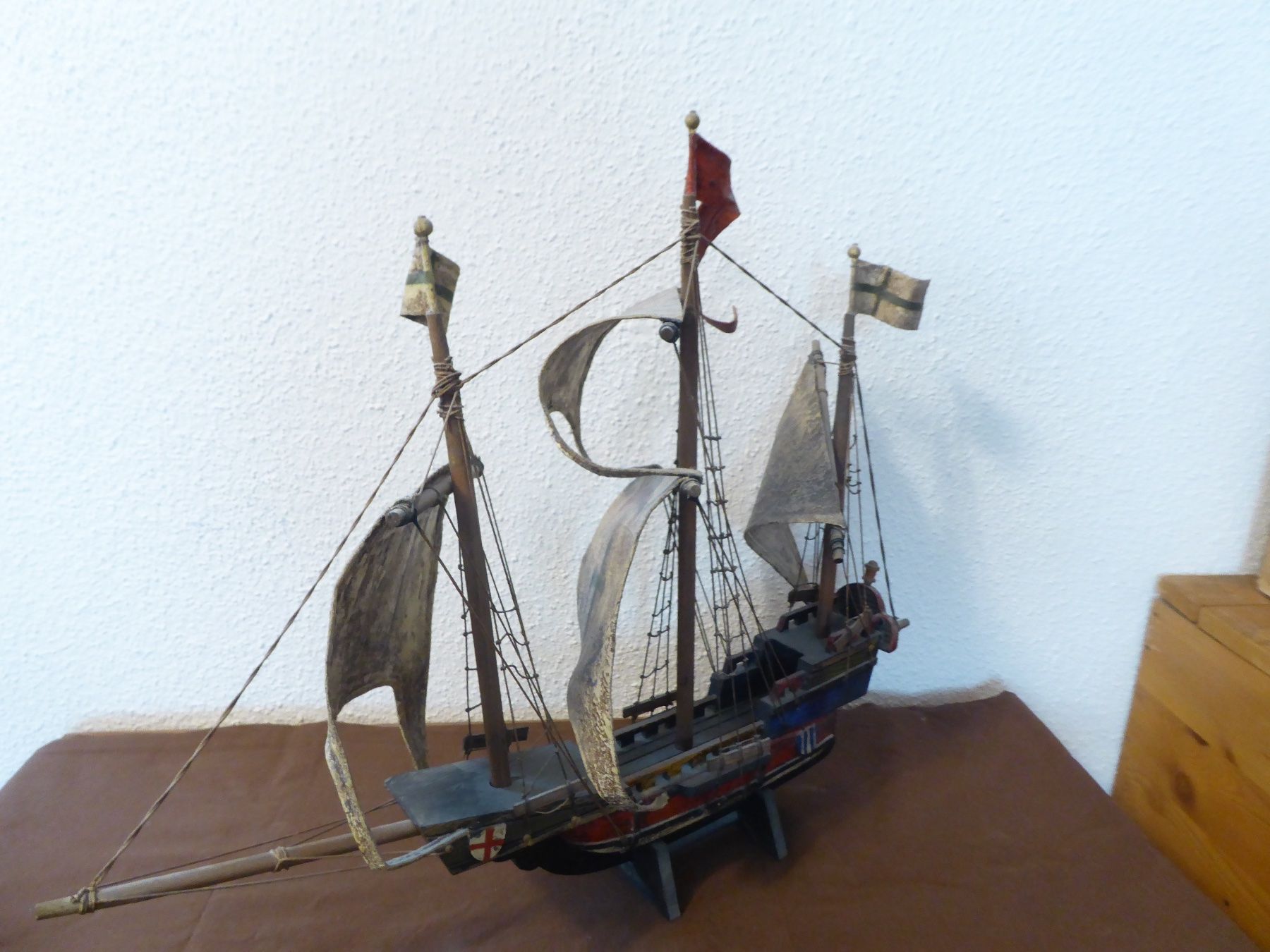 Kit di modellismo & Modellini statici: Schiffsmodell Santa Maria 1492 Holz – Usato da Stadel venduto da alb57 3