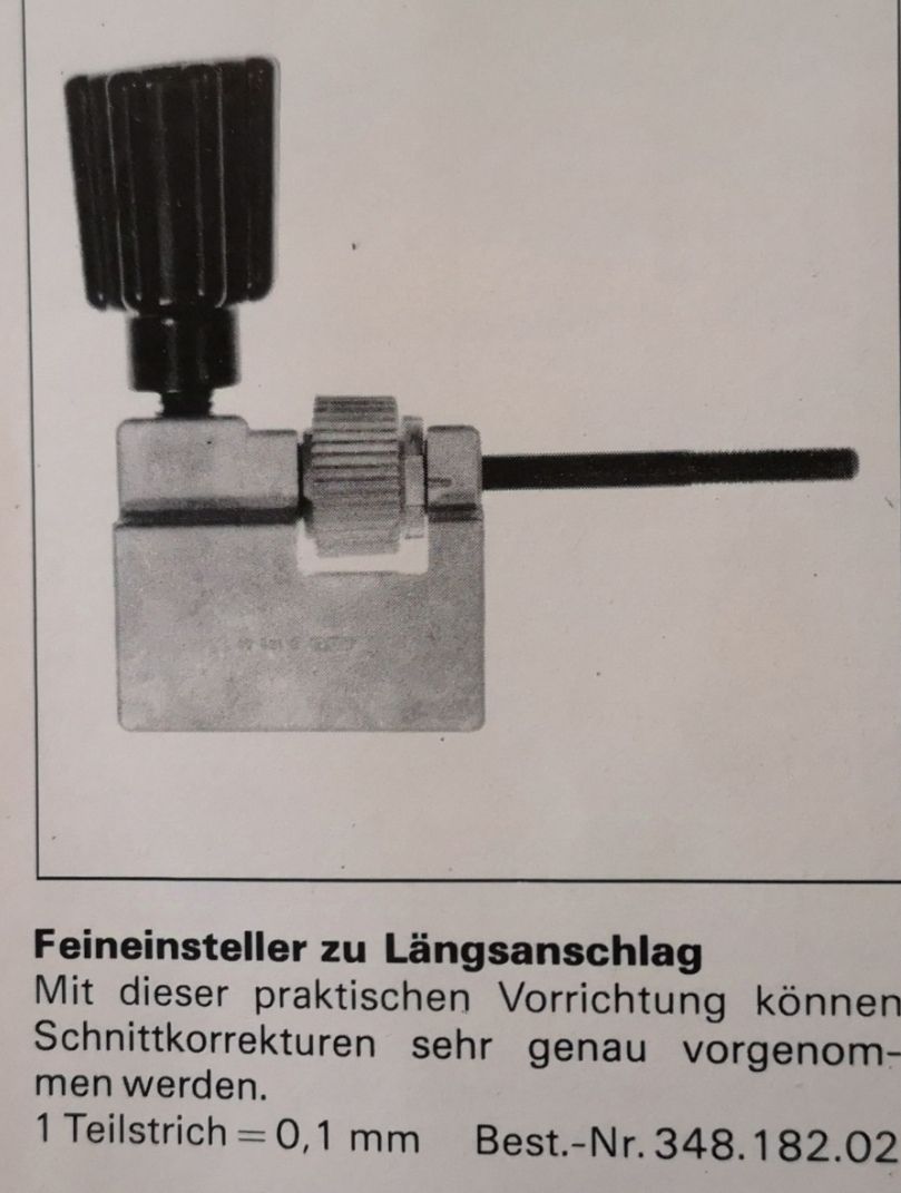 Inca Seghe: INCA Feineinsteller – Usato da Hellbühl venduto da 30R_R30 3