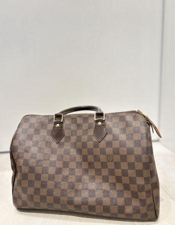 Louis Vuitton Speedy Damier Ebene Tasche, wenig getragen, to