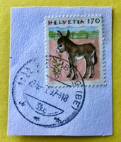 Nr.868 mit Stempelt Esel   