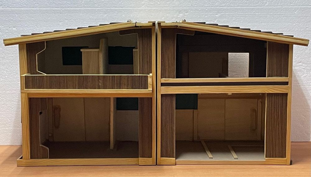Le Toy Van FSC-zertifiziertes Kirschbaum-Puppenhaus aus Holz, Alter 3