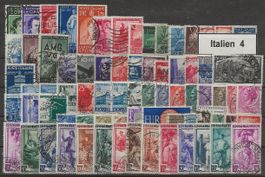 ITALIEN 4, kleines Lot Italien meist gestempelt