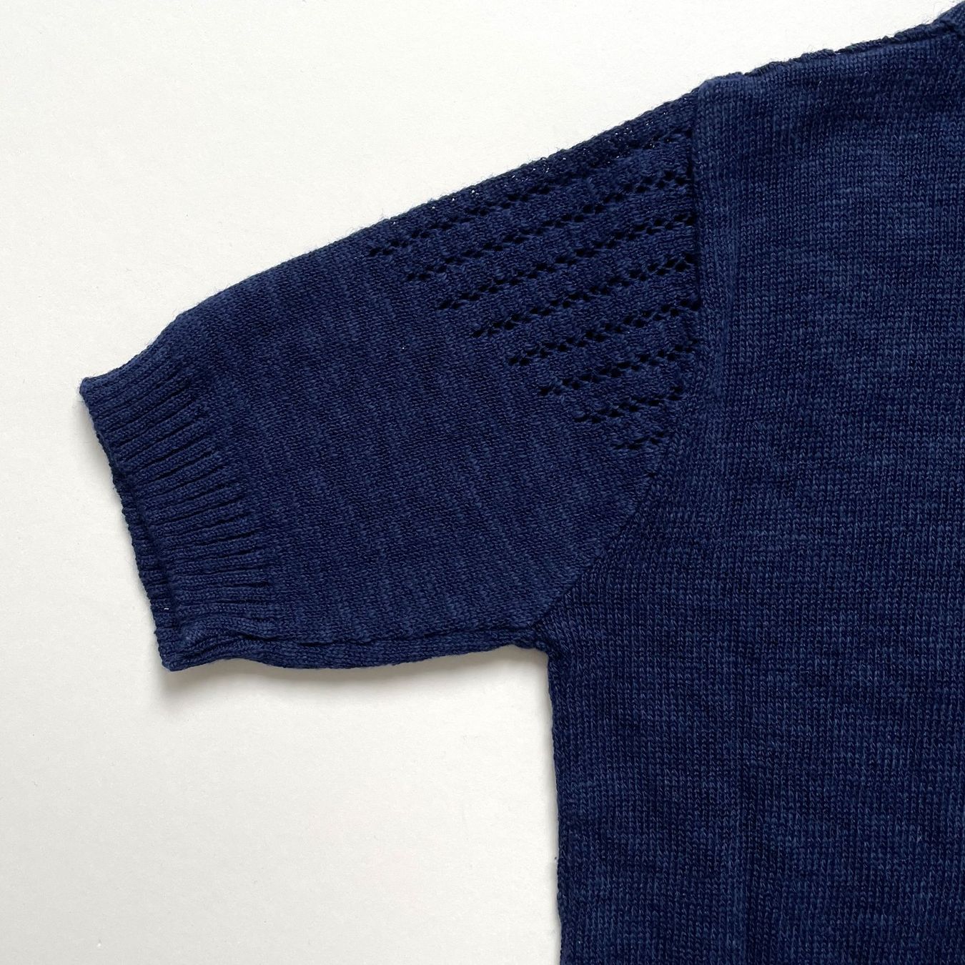 Pullover & Sweatshirts: Pullover Strick Gr. S dunkelblau La Mode jeune Italy 1960s – Neu (gemäss Beschreibung) aus Brüttisellen von Buxus 5