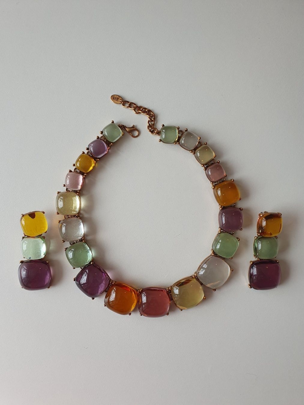 Zara Catenine: Zara Gem Kette Ohrringe set – Usato da Niederhasli venduto da zvb_fgn2 5