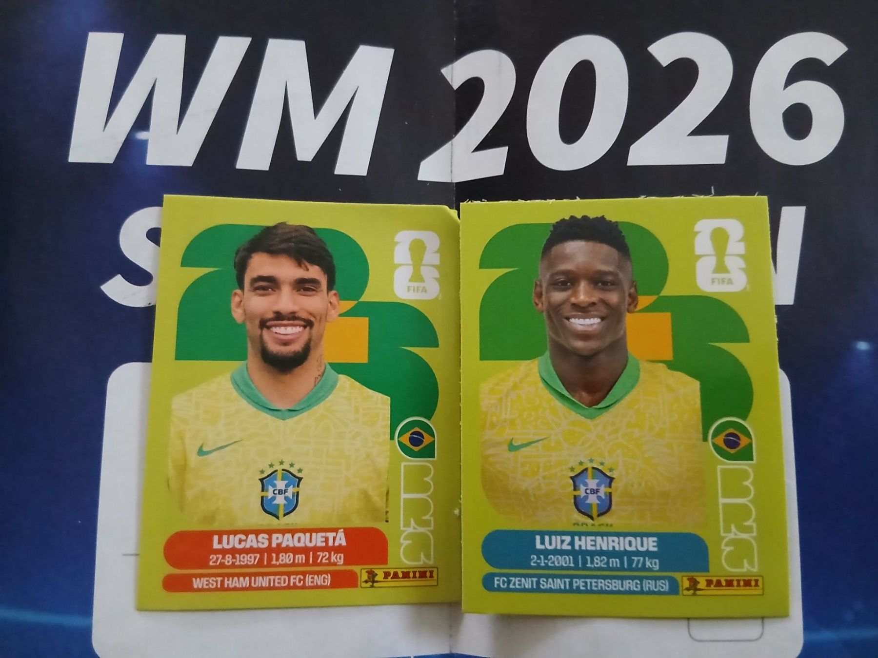 Panini Carte collezionabili: Sammelbilder Brasilien (2 Stk) – Nuovo (secondo la descrizione) da Vaduz venduto da ingenious