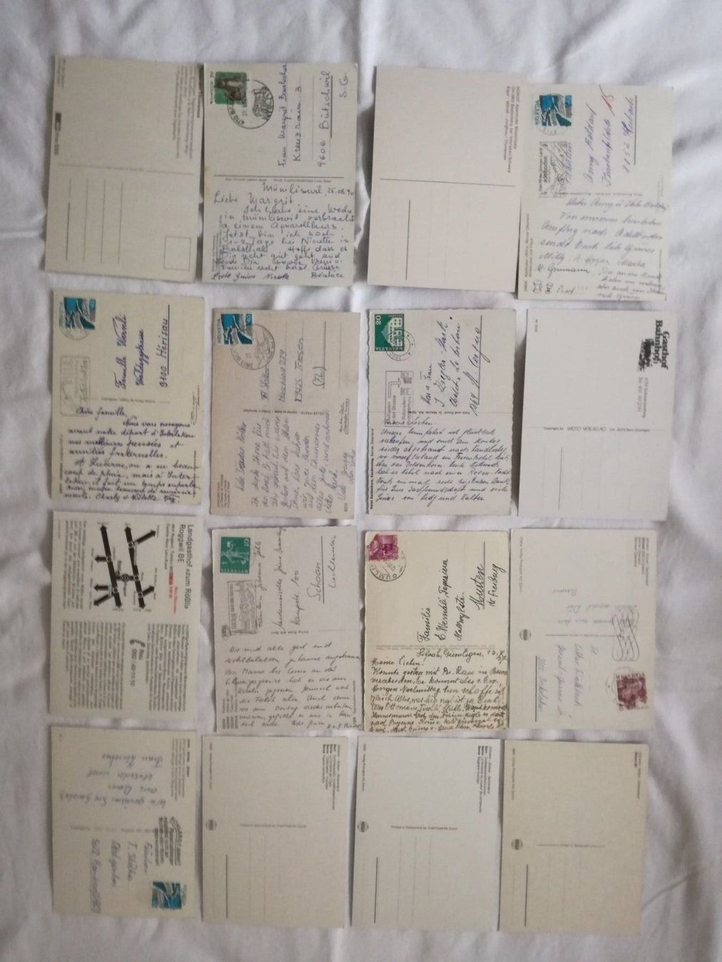 Cartoline postali: 16 AK Kanton Bern – Usato da Zürich venduto da tol_b7c7 6