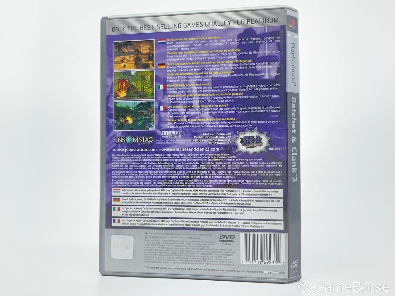 Sony Giochi: PS2 Ratchet & Clank 3 – Usato da Stettfurt venduto da GameBoerse 1