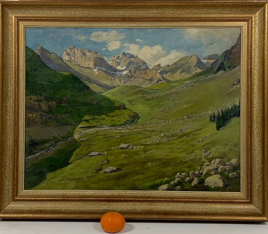 Kurt Böttner Berglandschaft Gemälde Kaufen auf Ricardo