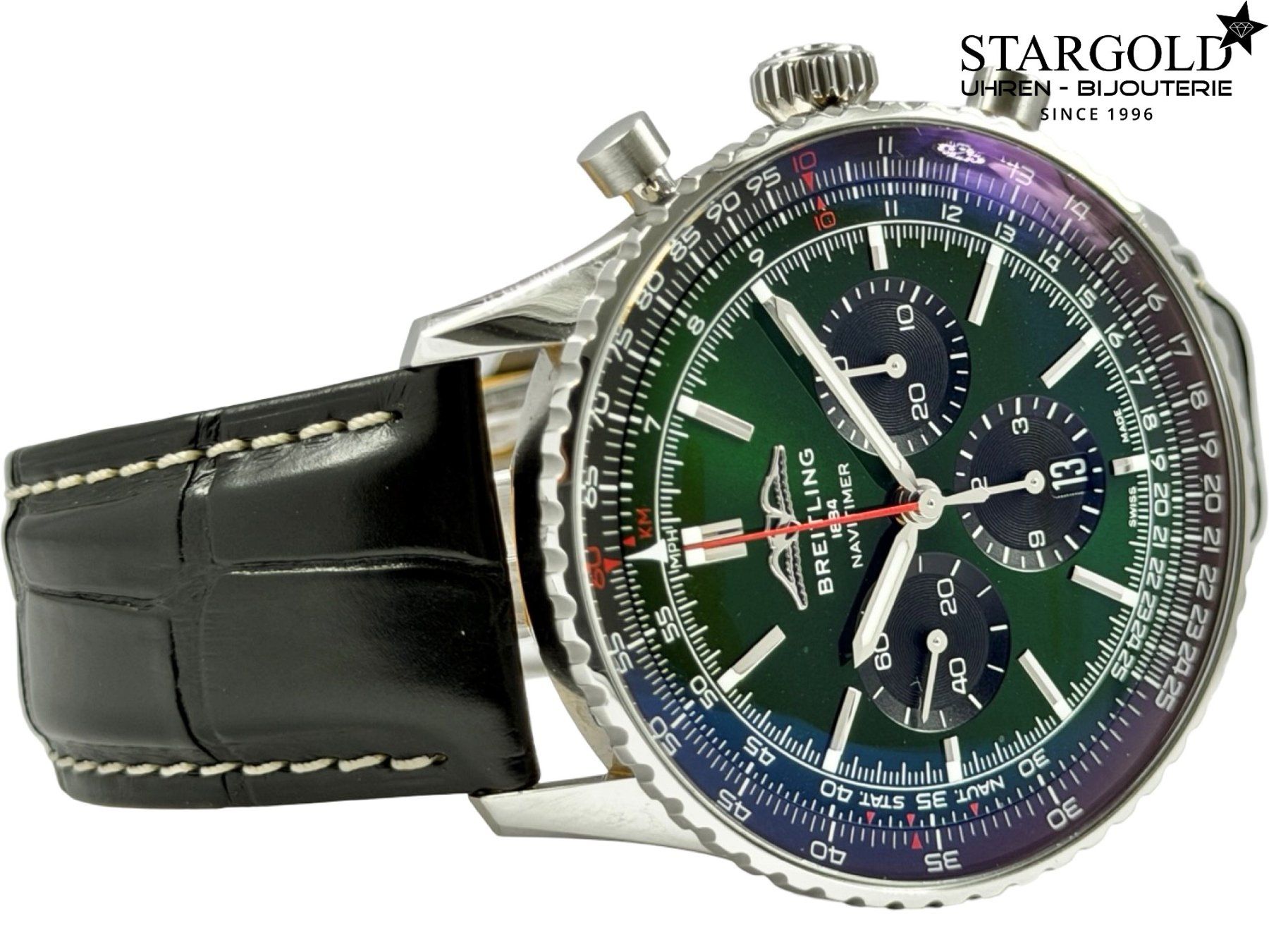 Breitling Orologi: Breitling Navitimer 1 B01 Chronograph 46 - AB0137 – Usato da Zürich venduto da Stargold-Uhren 8