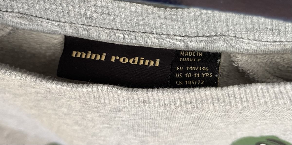Mini Rodini Maglioni & Felpe: Mini Rodini Sweatshirt grau mit Eichhörnchen - Gr. 140/146 – Usato da Zürich venduto da zizzis 1