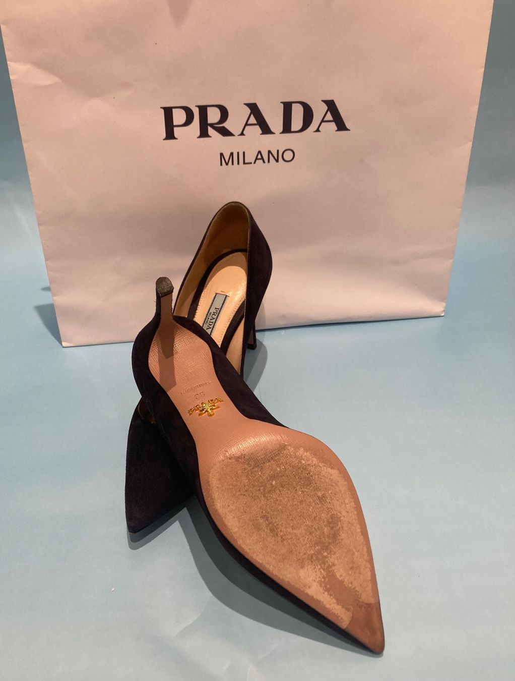 Prada Scarpe da donna: Prada no 36 BLU – Usato da Paradiso venduto da Kayakara 5
