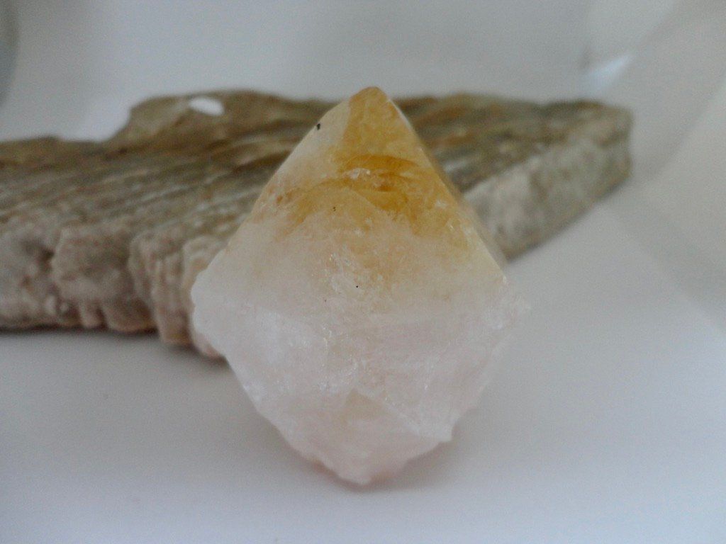 Edelsteine: Spitze Citrin gebrannt  mit Stehfläche – Neu (gemäss Beschreibung) aus Biberist von Steine 2