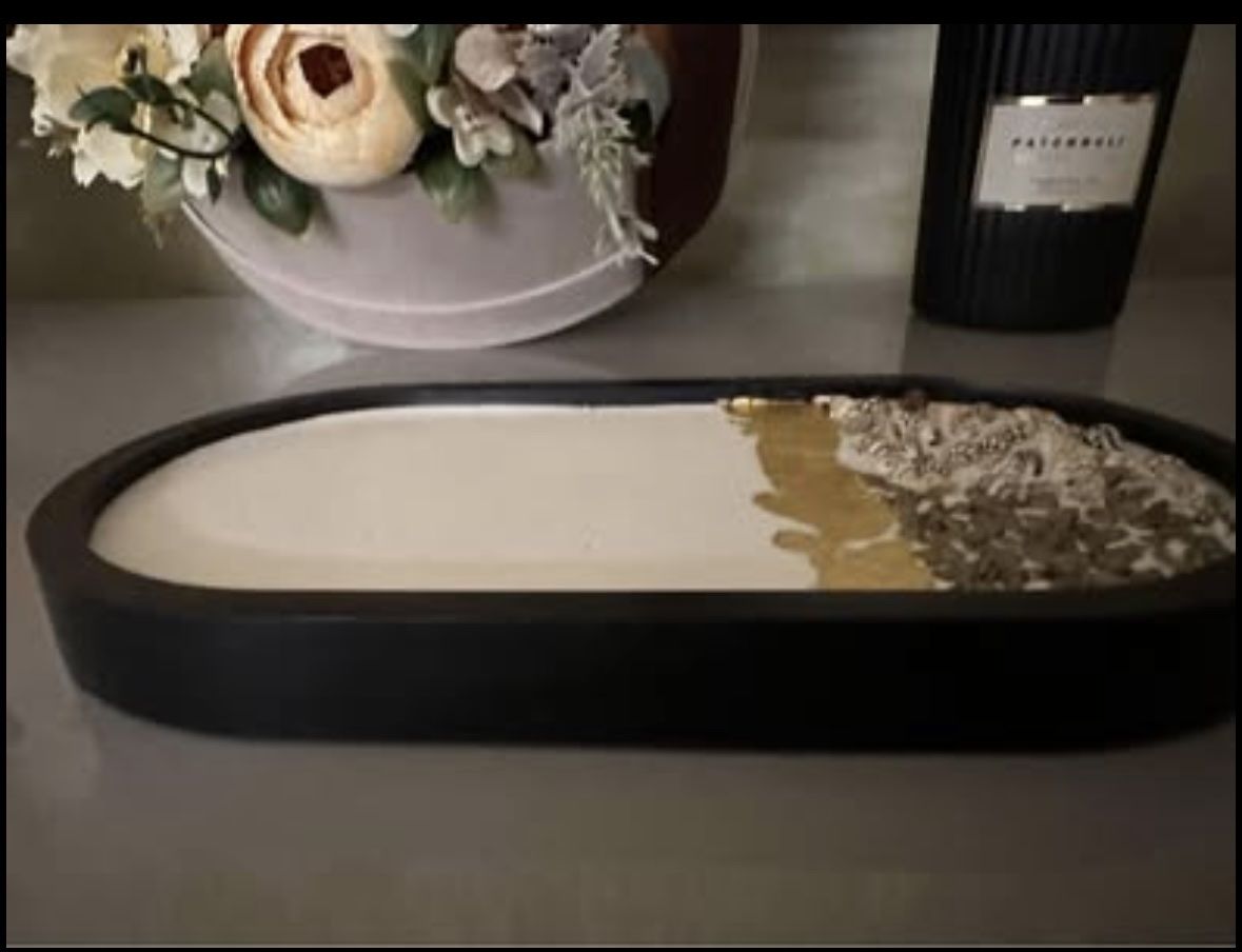 Tutte le decorazioni: Ovales Tablet mit Muscheln Handgemacht – Nuovo e nell'imballaggio originale da Frümsen venduto da Swissline90 4