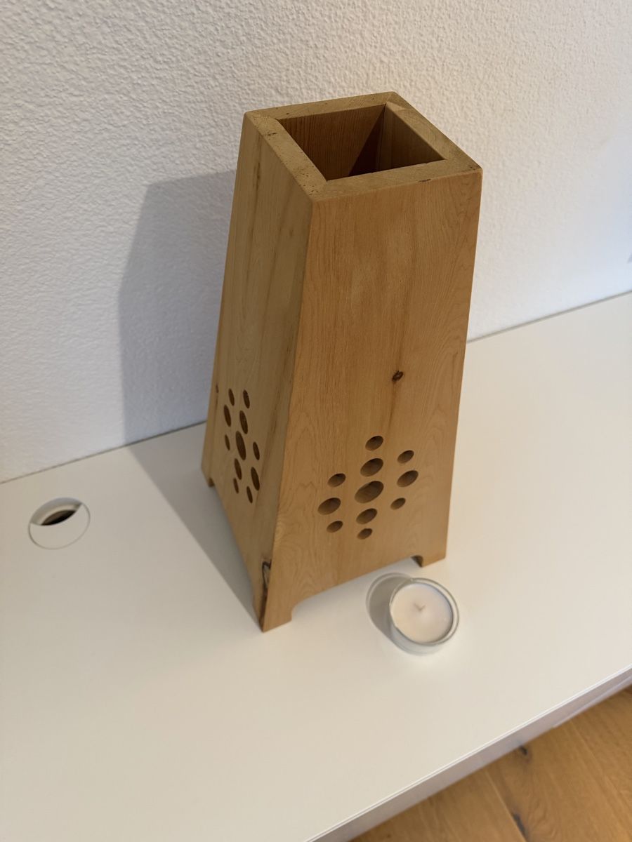 Portacandele: Windlicht aus Arvenholz – Usato da Allschwil venduto da Pearl19 1