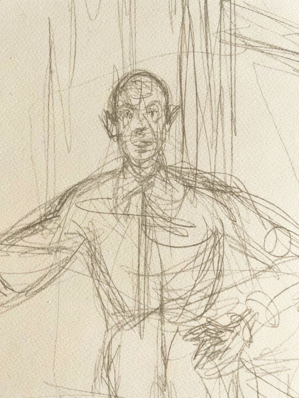 Grafiken & Lithographien: Alberto Giacometti, Vintage Lithographie – Gebraucht aus Ponte Tresa von 11GalleriaAlterEgo11 5