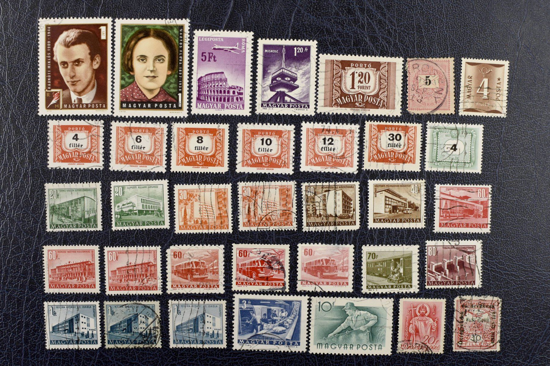 Alle Briefmarken: Lot timbres Hongrie – Gebraucht aus Belmont-sur-Yverdon von bichet02