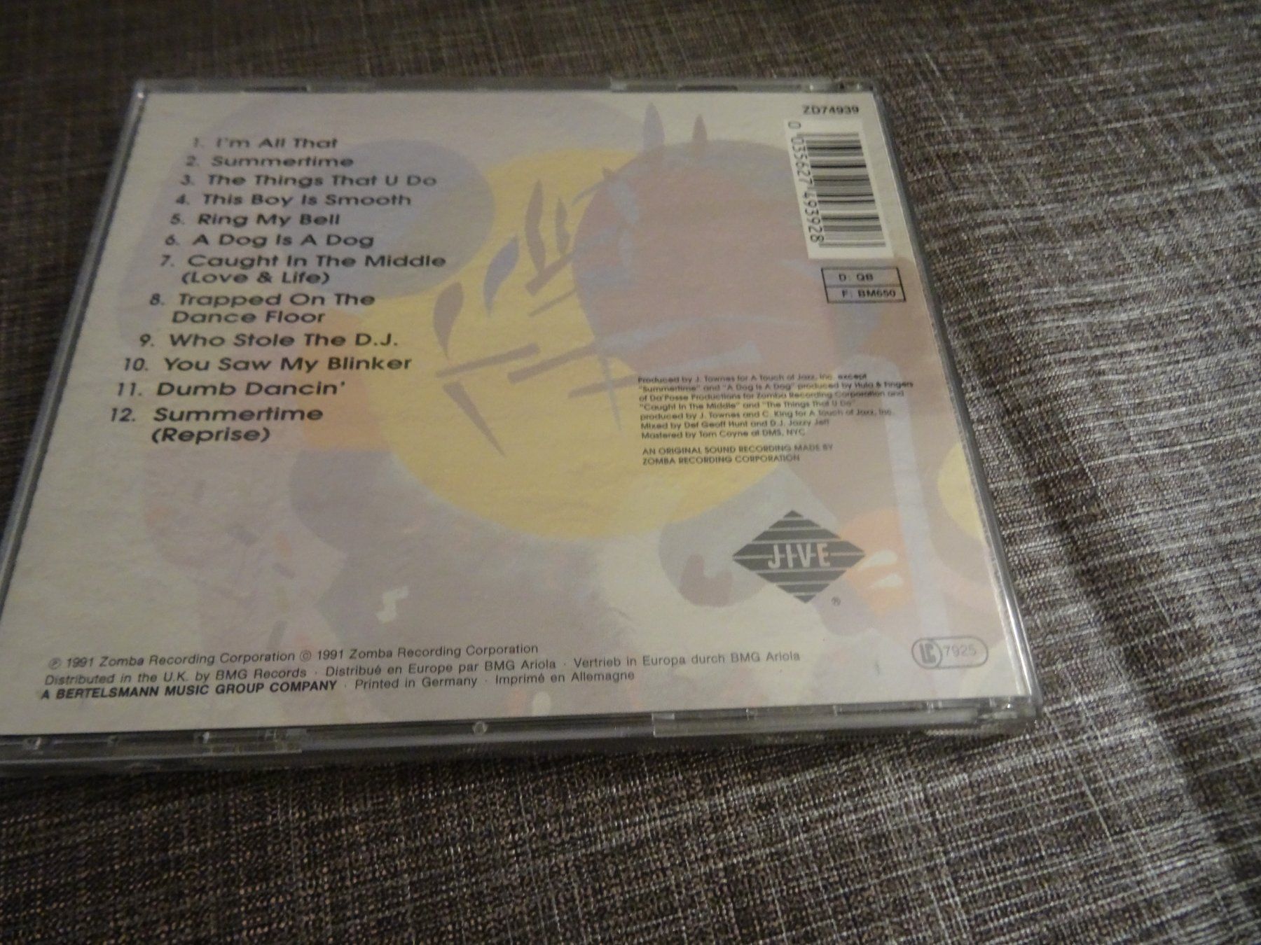 CD: DJ Jazzy Jeff & The Fresh Prince - Homebase CD – Usato da Olten venduto da Disc-Ausverkauf 1