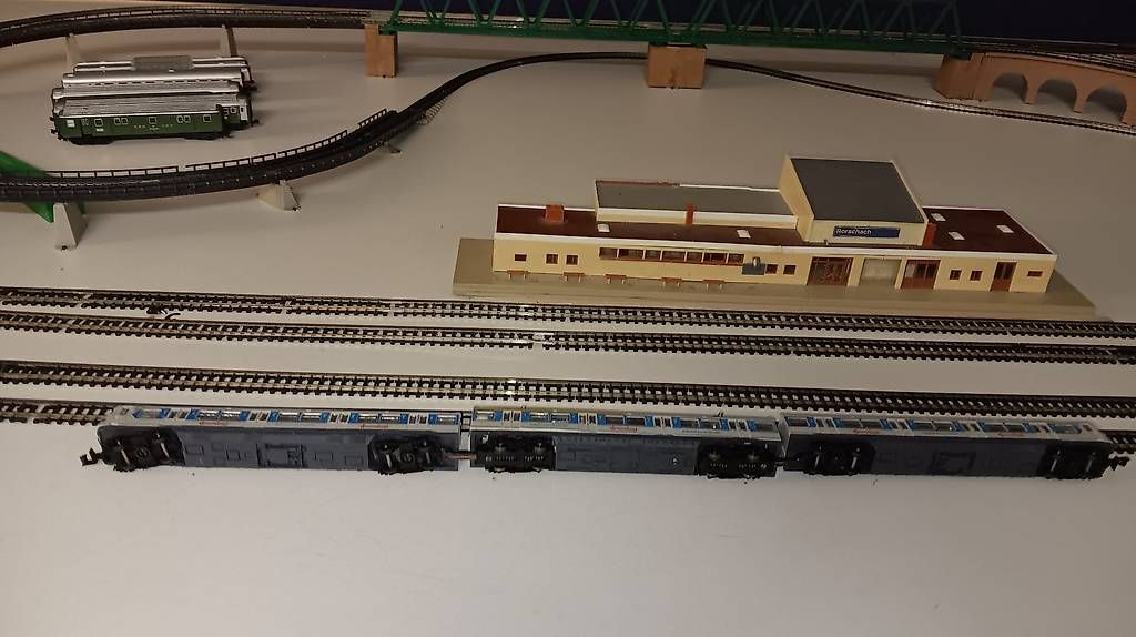 Modellini di ferrovie: Nahverkehrszug 420 Spur n – Usato da Rothrist venduto da Blacky1950 2