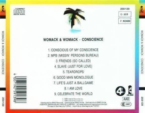 CDs: Womack & Womack – Conscience (1988) – Gebraucht aus Horn von Wings0 1