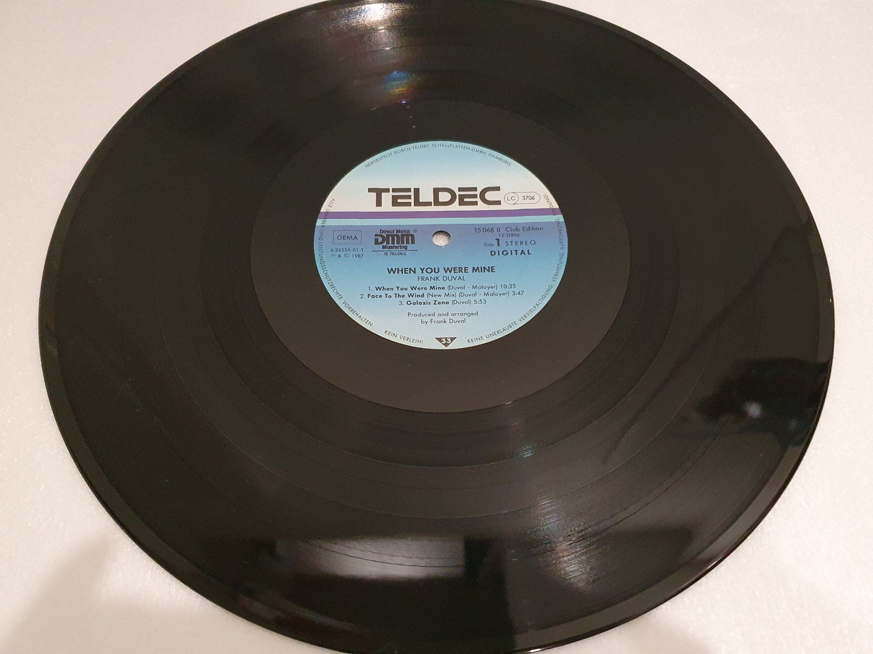 Dischi in vinile: Frank Duval – When You Were Mine – Usato da Uster venduto da Vinyl-Leidenschaft 2