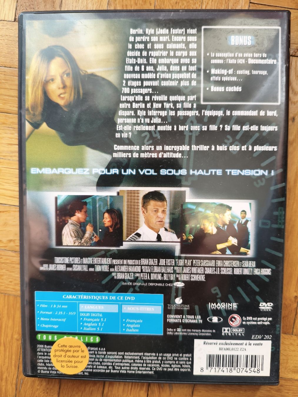 Tous les DVDs: Flight plan – D'occasion à Renens VD par kollar7 1
