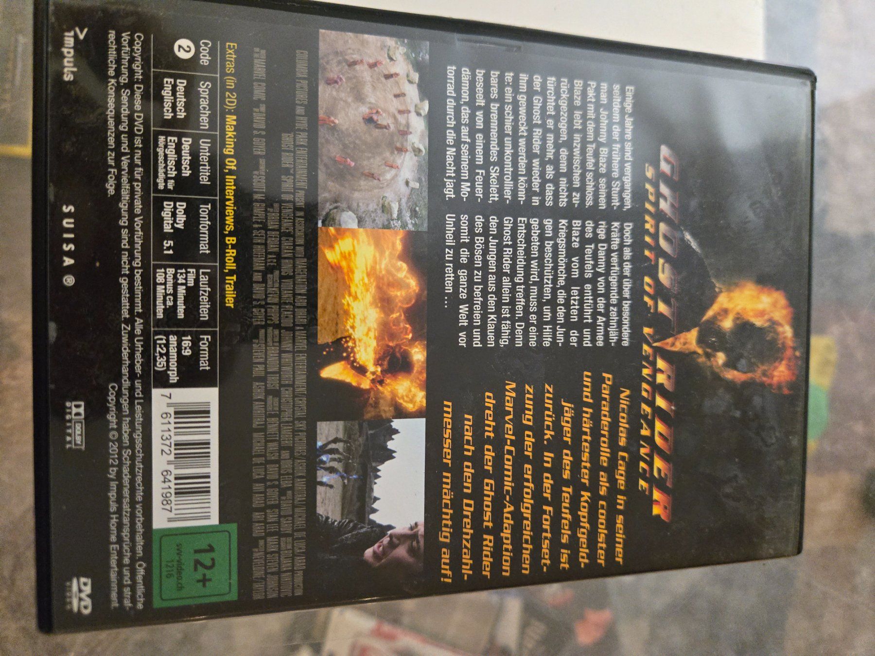 Alle DVDs: Ghost Rider DVD – Neu und originalverpackt aus Bussigny von Kfdlt 1