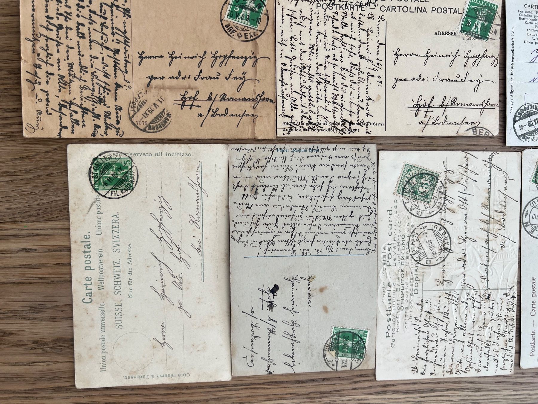 Cartoline postali: Sammlung antike Postkarten Schweiz – Usato da Hermetschwil-Staffeln venduto da militaria-schweiz 7