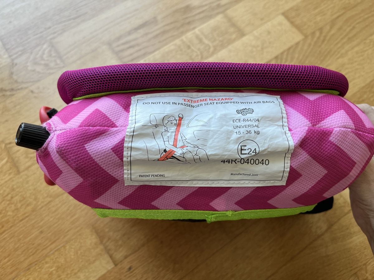 Auto-Kindersitze: Autositzerhöhung von Bubble Bum – Gebraucht aus Zürich von yeti044 2