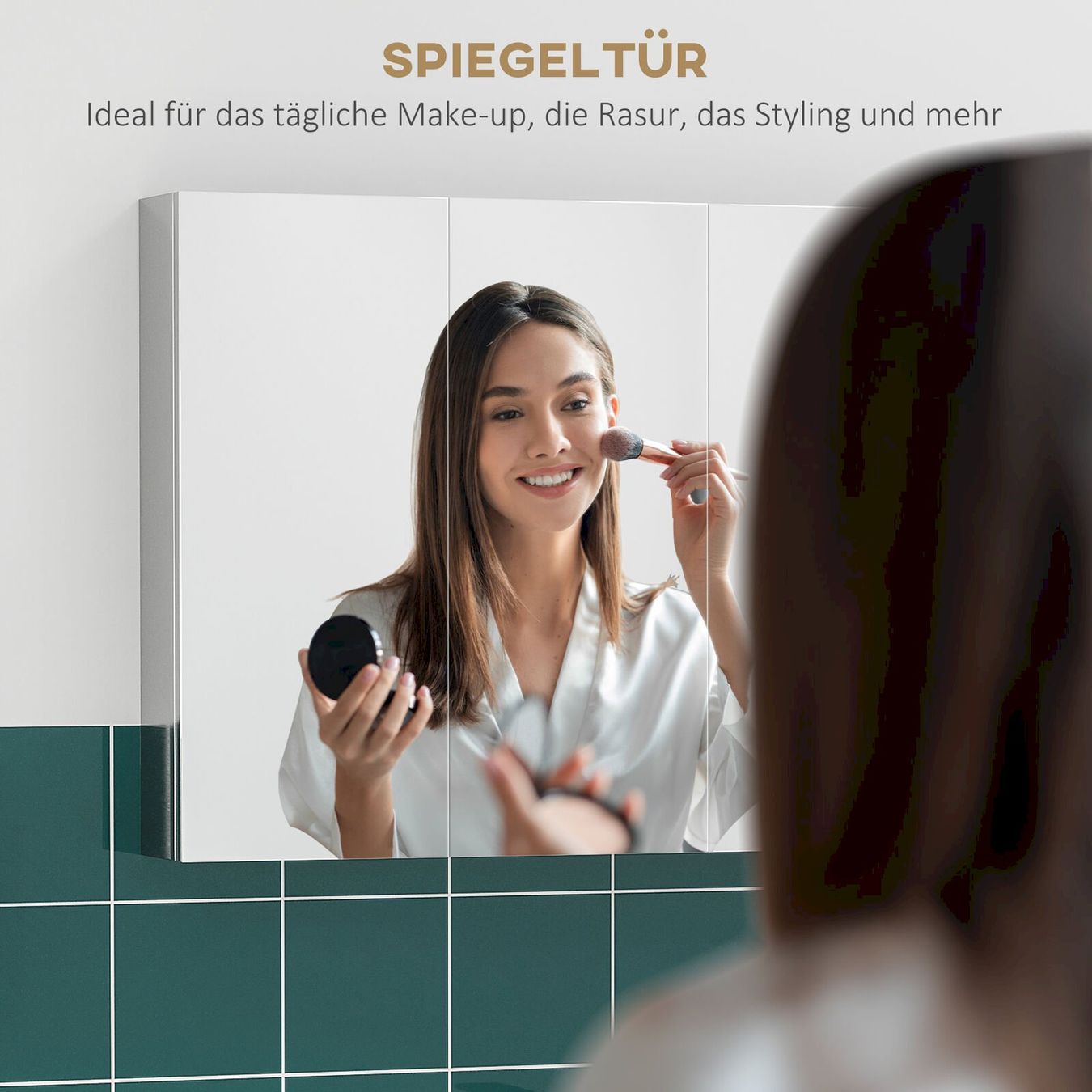 Armoires miroirs: Spiegelschrank 3 Spiegeltüren – Neuf avec emballage d'origine à Bottighofen par zaap 5