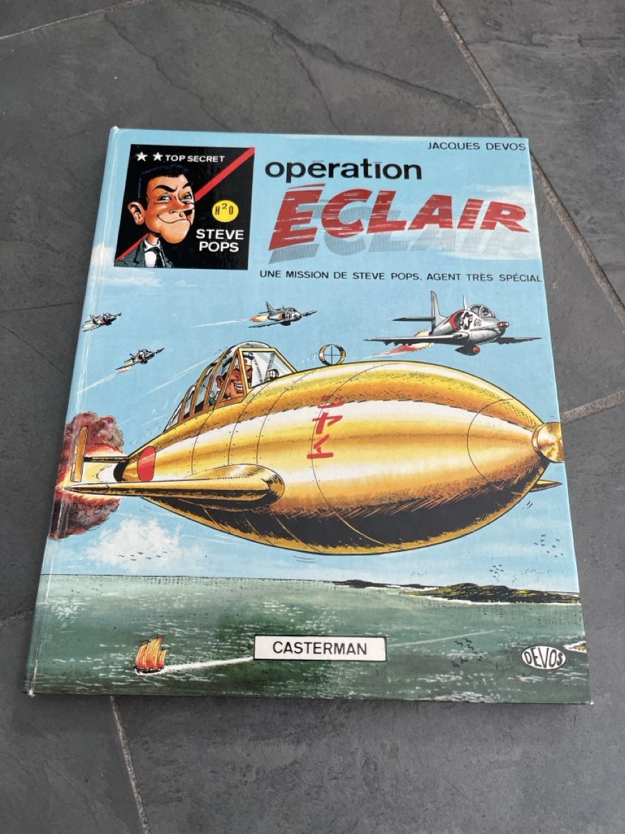 Livres: Steve Pops - Operation Eclair - Comic -Top Zustand! – D'occasion à Unterkulm par AnoliOccasion