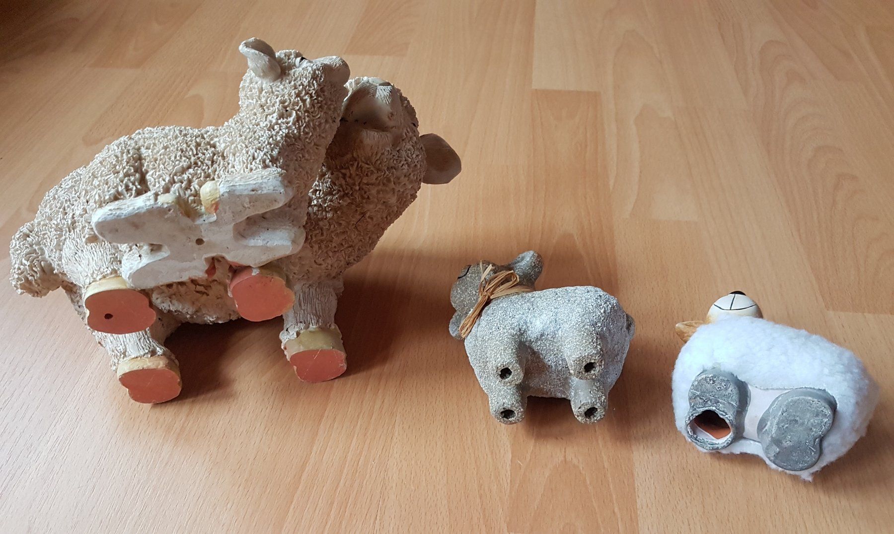 Statuette: 3 x SCHÄFLI DEKO – Usato da Sax venduto da prinzenrollen 7