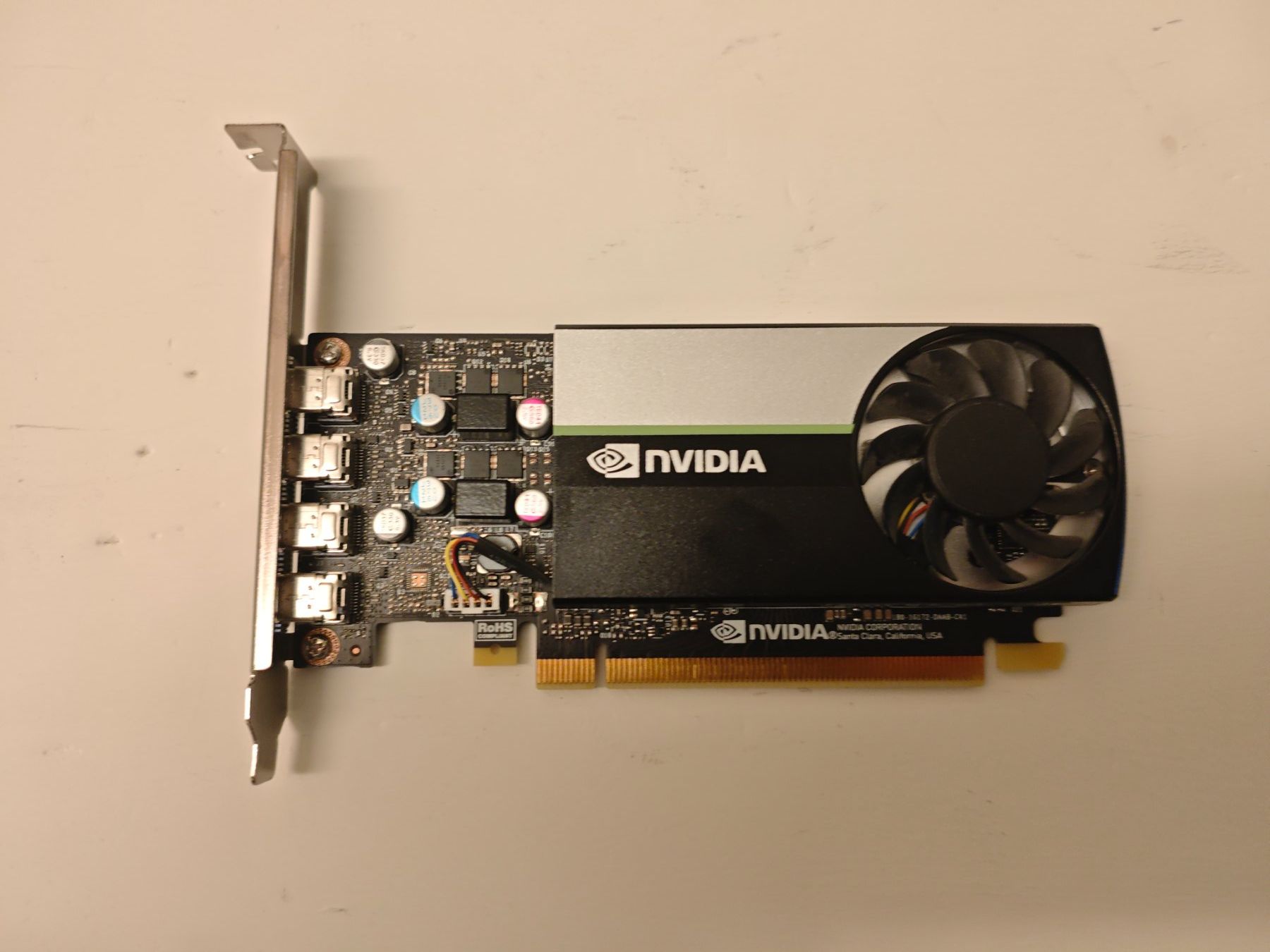 Nvidia Schede grafiche: Grafikkarte Nvidia T1000 8GB – Usato da Dübendorf venduto da tho_v2cs