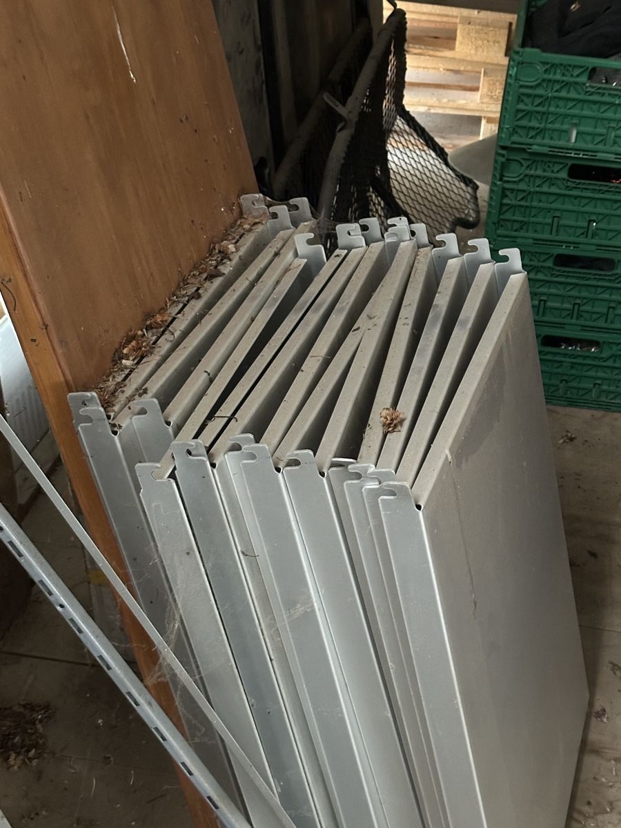 Scaffali: Regalsystem Reganic 9000, Alu Gestell – Usato da Liebistorf venduto da Simi. 4