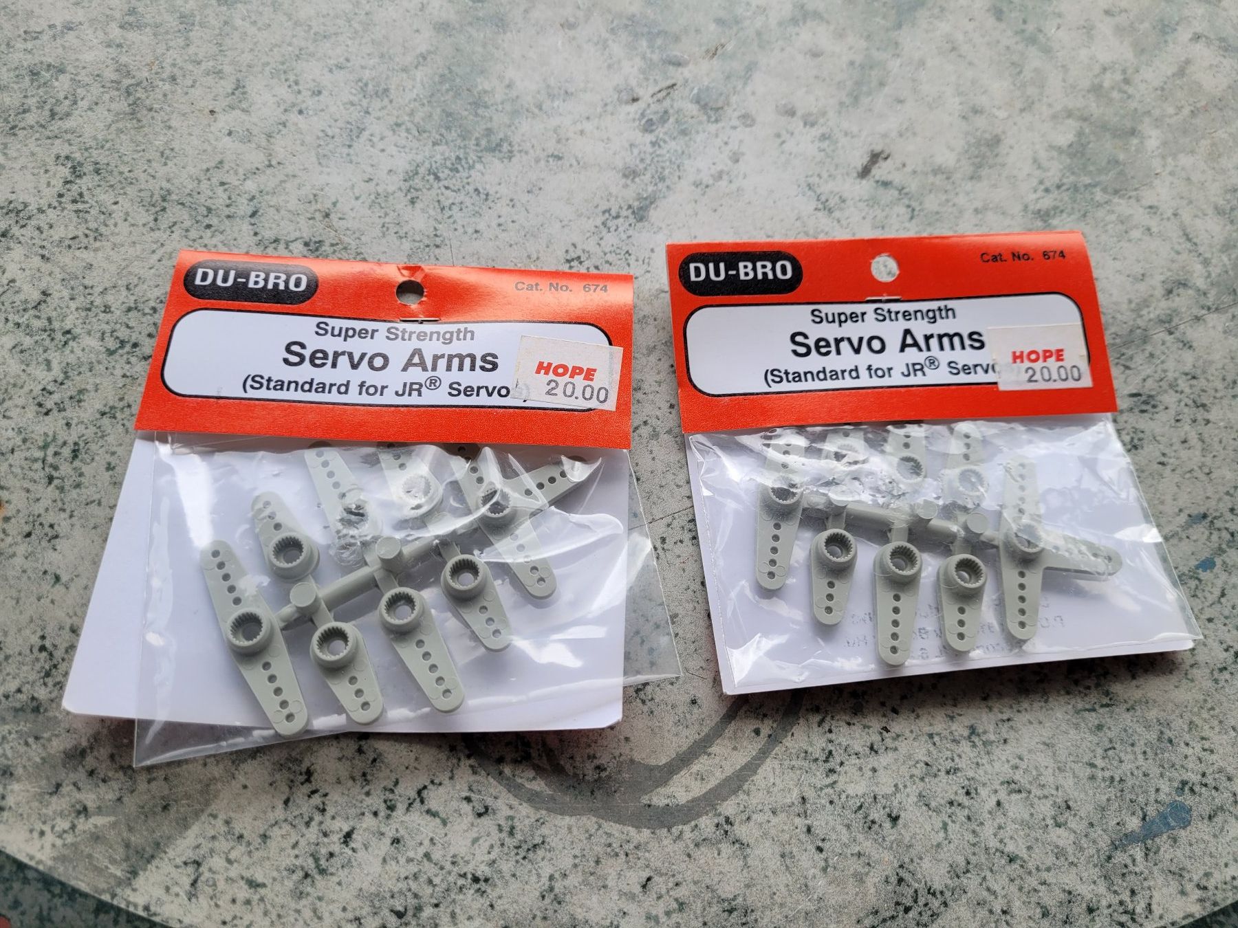 Modellismo RC: JR Servoarm Lot, Neu+OVP. – Nuovo e nell'imballaggio originale da Winterthur venduto da testi67