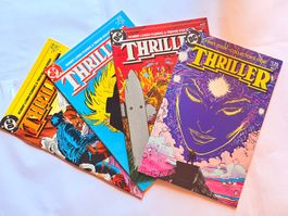 Engl.: Thriller Comic DC, Nr. 1-4, Top Zustand, Komplett!