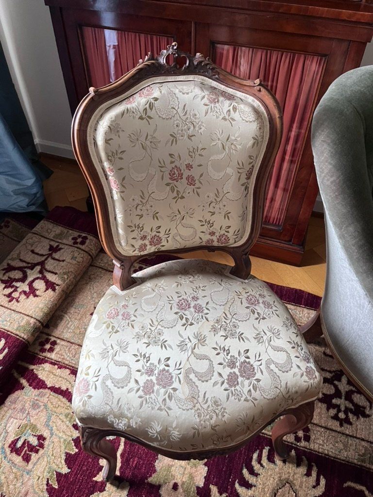 Poltrone: Bel ensemble de salon XIX style Louis XV – Usato da Pully venduto da Artemisya 3
