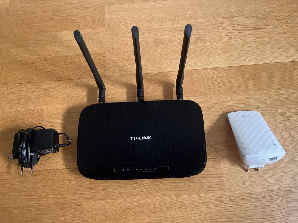 TP Link Router und TP Link Extender 1