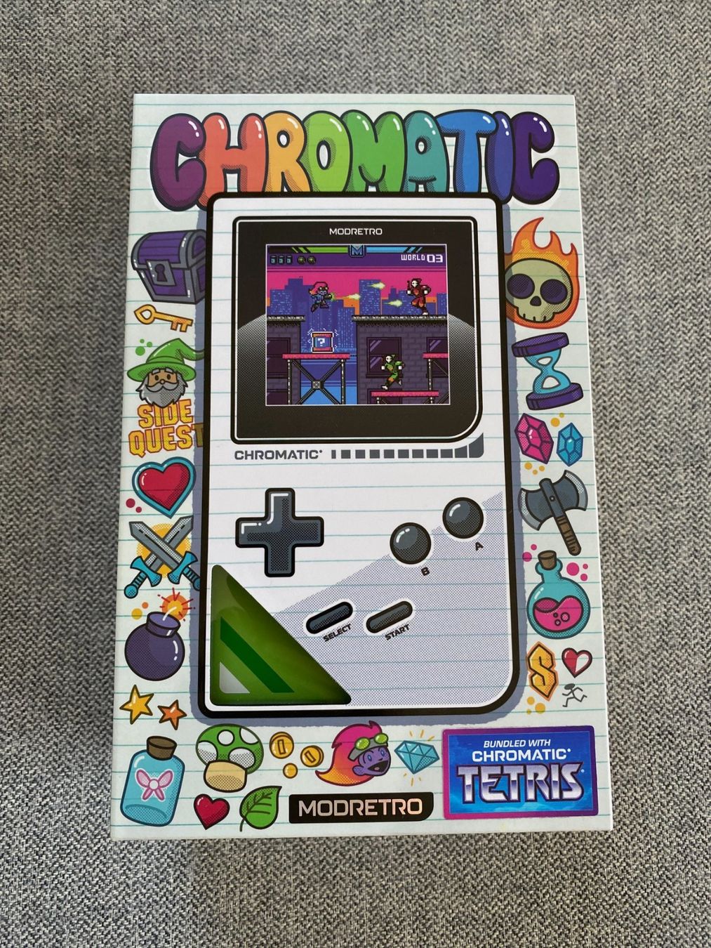 Console: ModRetro Chromatic "Leaf" mit OVP + Tetris – Usato da Zürich venduto da acciardo 1