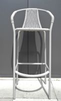 Vintage Outdoor Geflecht-Barhocker 60er-80er Jahre