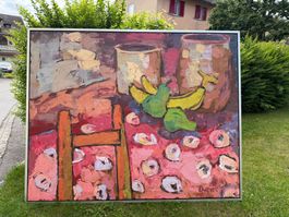 🎨 3 Originalgemälde von Alfonso Guerra Calle (1986+1989)