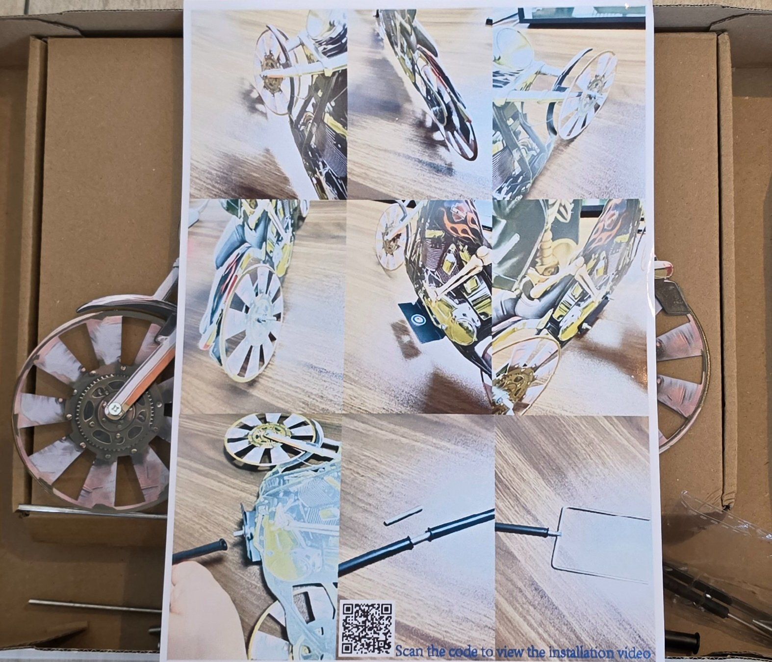 Altro in Decorazioni & Accessori: Skelett-Motorrad-Windspiel 2+1 – Usato da Altendorf venduto da keskomat 2