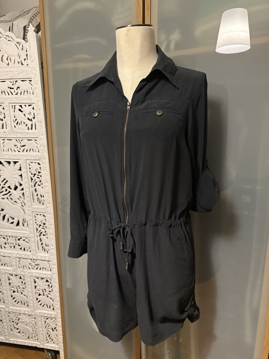 Tute: Combi short Kookai noire en soie t40 – Usato da lausanne venduto da annec777