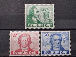 Berlin Goethe Nr.61-63 Postfrisch  320Fr